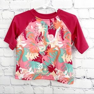 PATAGONIA Baby Capilene Silkweight T-Shirt - Wild Waratah Pattern